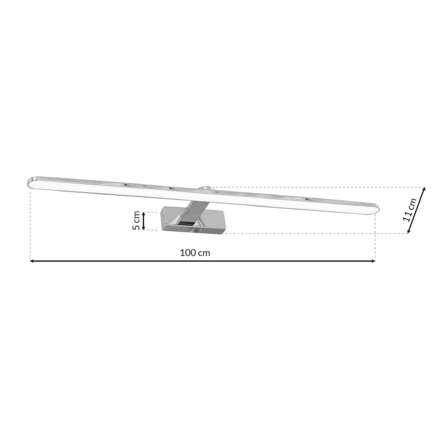 LED Vannitoa seinavalgusti SPLASH 1xLED/21W/230V