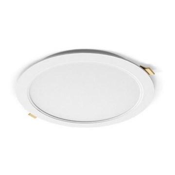 LED-vannitoa süvistatav laevalgusti ATUEL LED/9W/230V 3000K, läbimõõt 12,8 cm, IP54
