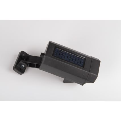 LED Võlts turvakaamera anduriga ja koos päikesepaneeliga LED/5W/5,5V 800 mAh IP65 + kaugjuhtimispult
