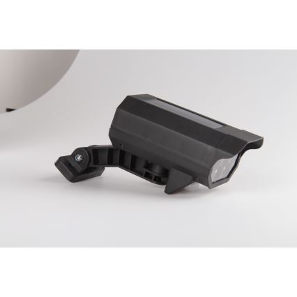 LED Võlts turvakaamera anduriga ja koos päikesepaneeliga LED/5W/5,5V 800 mAh IP65 + kaugjuhtimispult