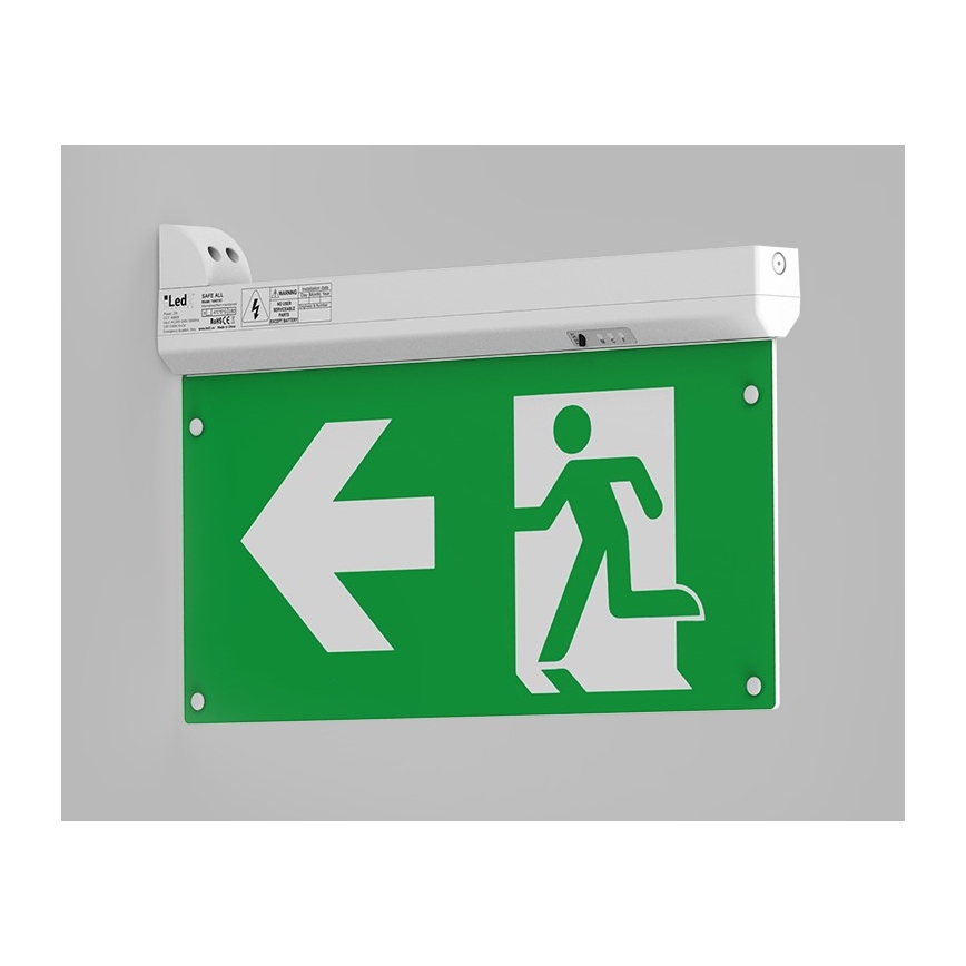 LED2 - LED Avariivalgusti SAFE ALL LED/2W/3,6V 6000K IP40