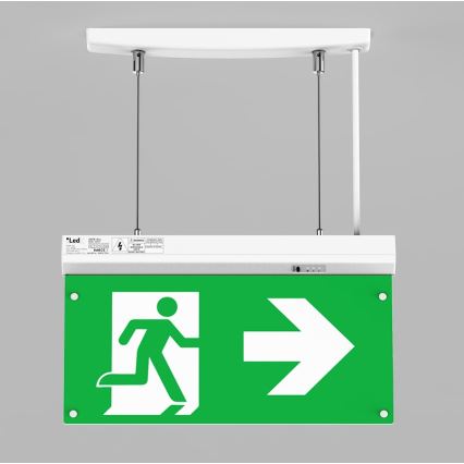 LED2 - LED Avariivalgusti SAFE ALL LED/2W/3,6V 6000K IP40