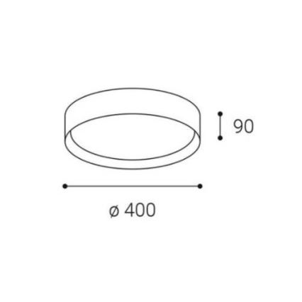 LED2 - LED Hämardatav laevalgusti MILA LED/30W/230V