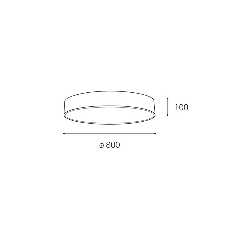 LED2 - LED Hämardatav laevalgusti MONO LED/100W/230V 3000K/4000K must