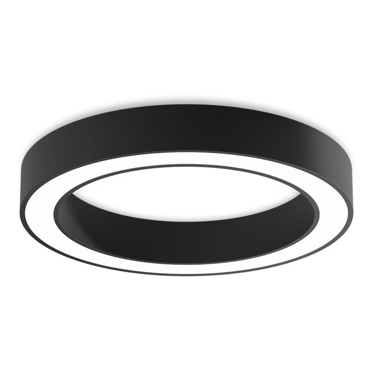 LED2 - LED Hämardatav laevalgusti SATURN LED/50W/230V 3000K/4000K must
