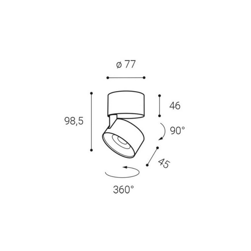 LED2 - LED Kohtvalgusti KLIP ON LED/11W/230V must