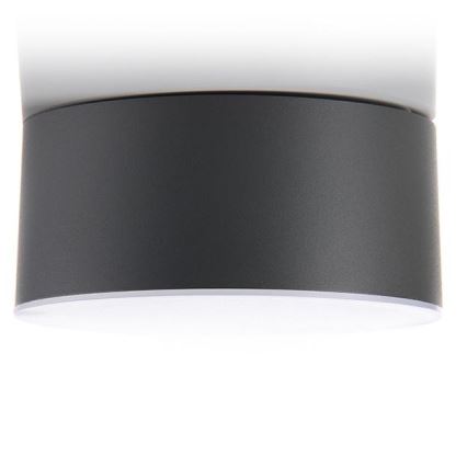 LED2 - LED Laevalgusti BUTTON LED/17W/230V antratsiit