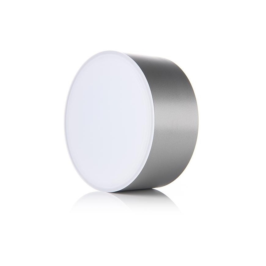LED2 - LED Laevalgusti BUTTON LED/17W/230V hõbe