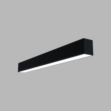 LED2 - LED laevalgusti LINO LED/24W/230V 3000/3500/4000K 90 cm must