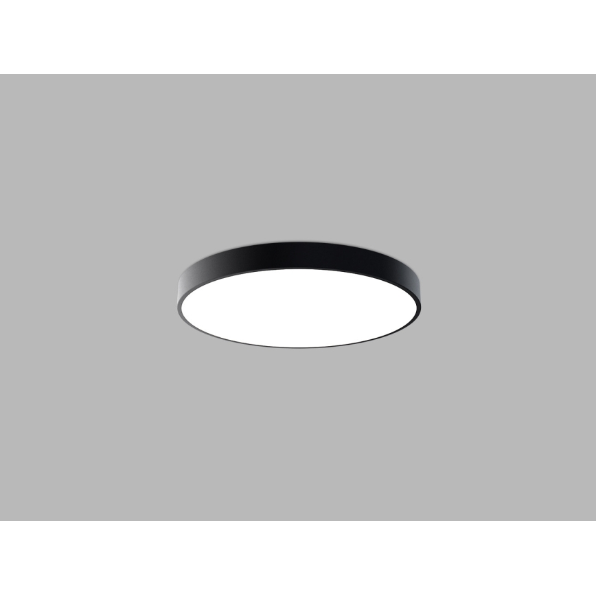 LED2 - LED laevalgusti MONO SLIM LED/60W/230V 3000K/4000K läbimõõt 60 cm must