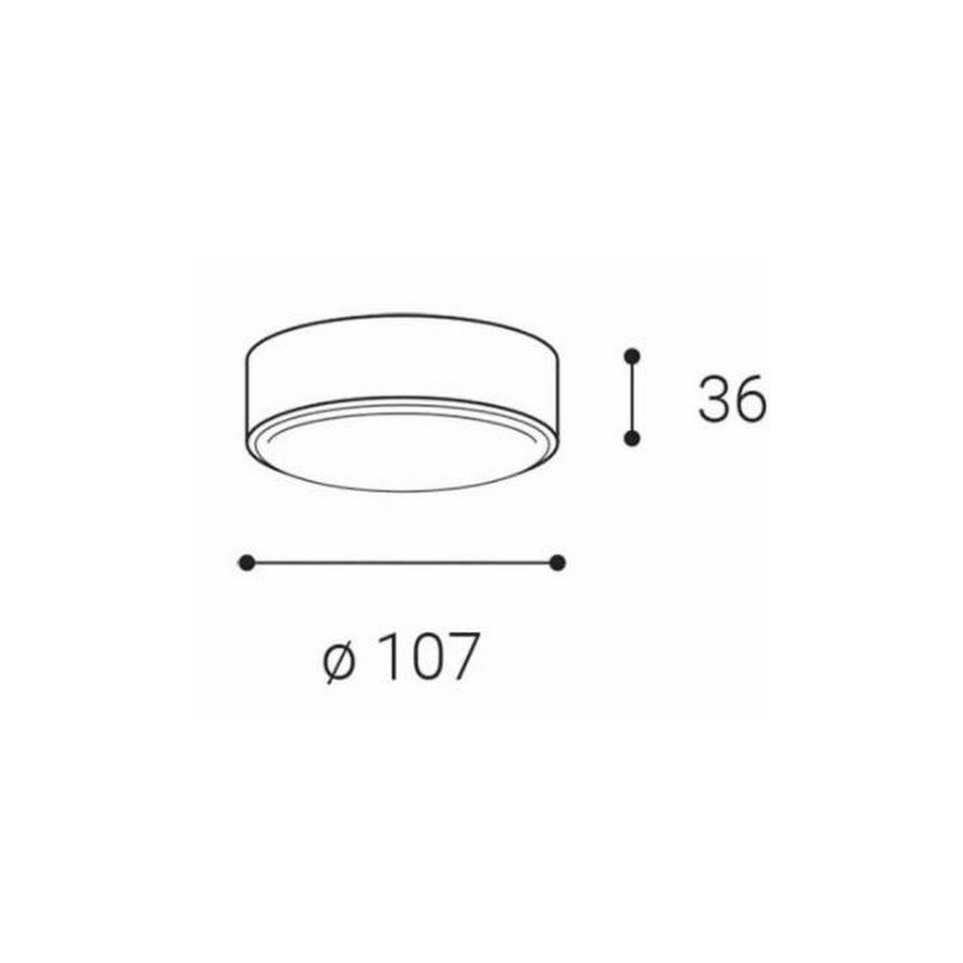 LED2 - LED Laevalgusti ROLO LED/6W/230V IP65 antratsiit
