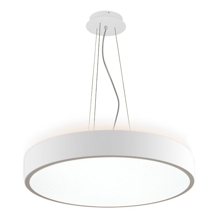 LED2 - LED Lühter ROTO LED/48W/230V 2700K/3300K/4000K IP40 valge d. 40 cm