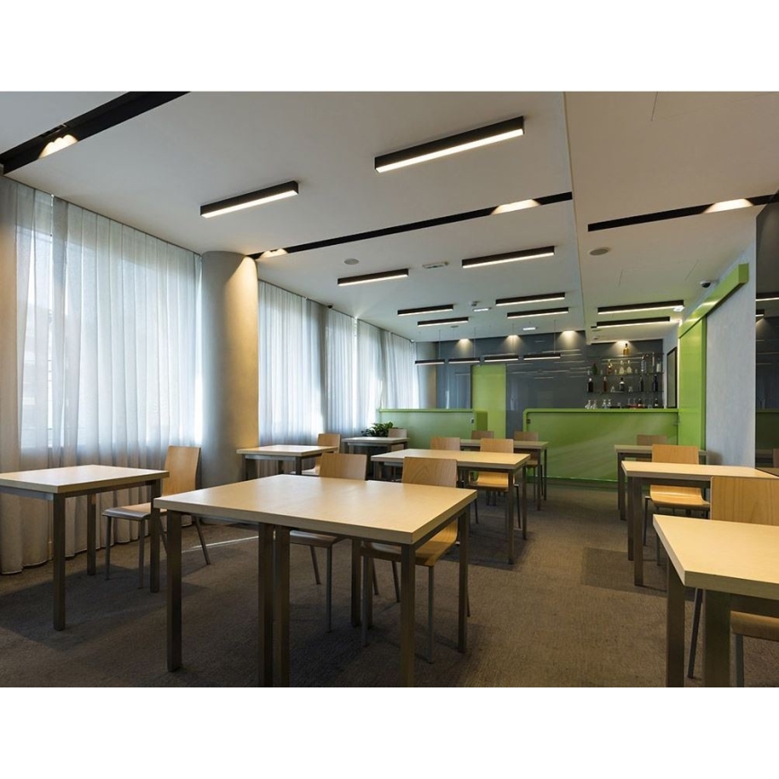 LED2 - LED Pinnale kinnitatav laevalgusti LINO LED/30W/230V 3000/3500/4000K must