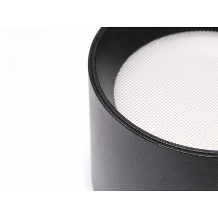 LED2 - LED punktvalgusti ZETA ON LED/8W/230V 3000/3500/4000K läbimõõt 9 cm must