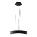 LED2 - LED rippvalgusti kaabliga MONO SLIM LED/30W/230V 2700/3000K/4000K läbimõõt 40 cm must