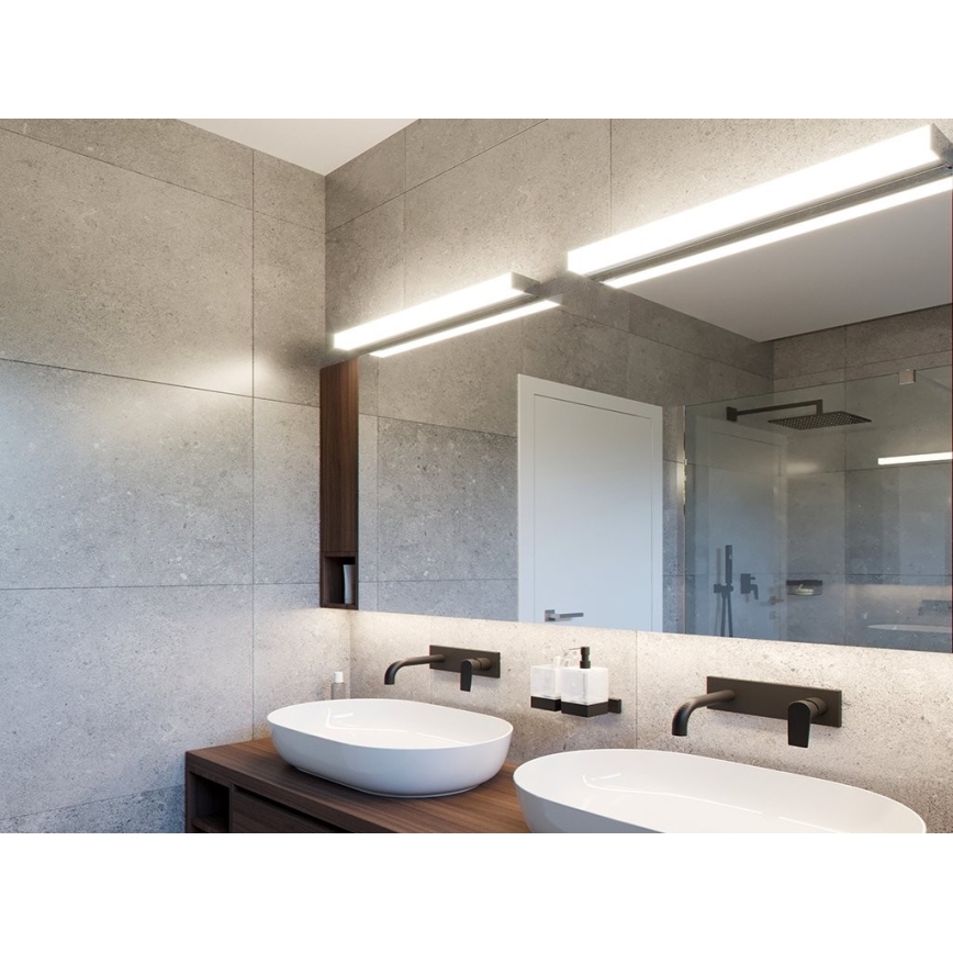 LED2 - LED Seinavalgusti vannituppa QUADRA LED/18W/230V IP44 3000K/4000K