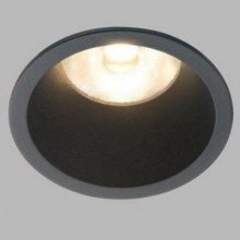 LED2 - LED Süvistatav vannitoavalgusti RAY LED/10W/230V must IP44