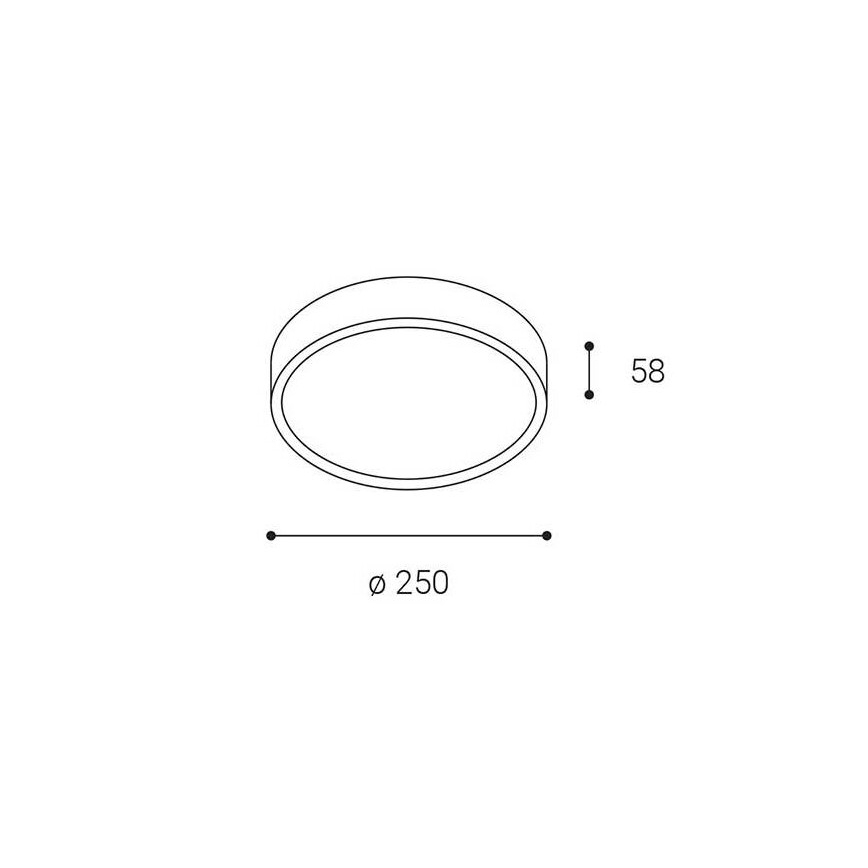 LED2 - LED Väli laevalgusti MIRA LED/18W/230V IP65 valge