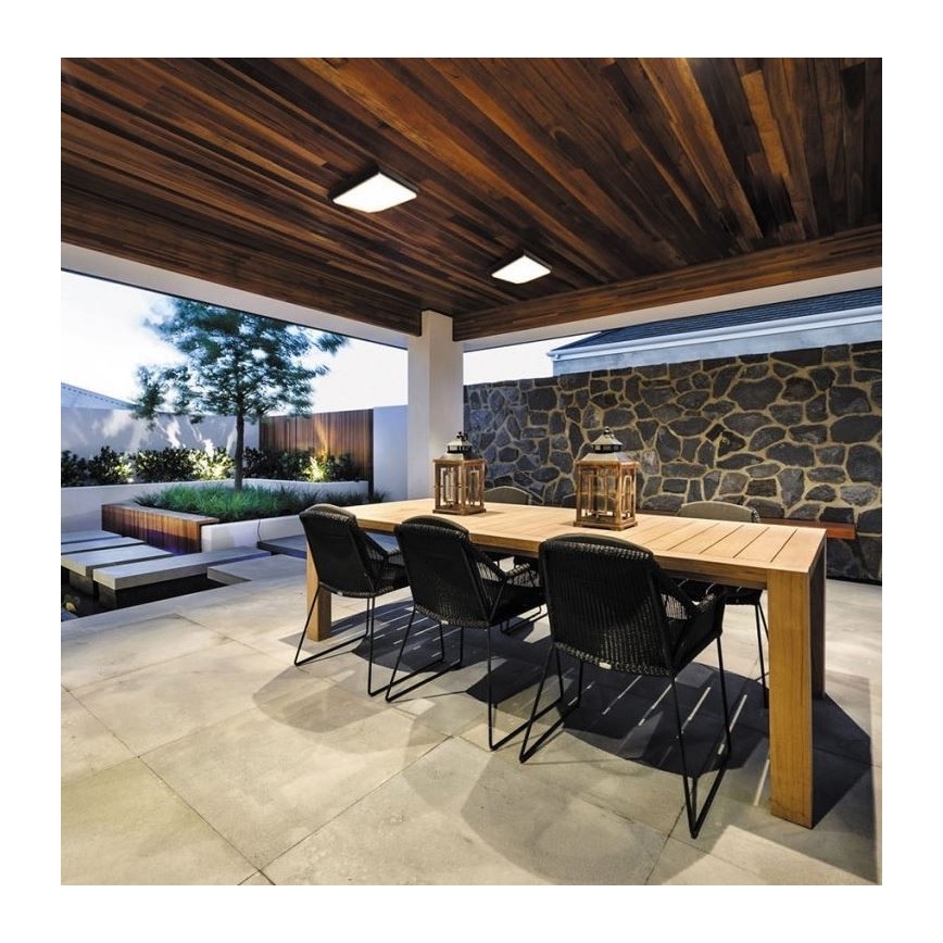 LED2 - LED Väli laevalgusti QUADO LED/10W/230V antratsiit IP54