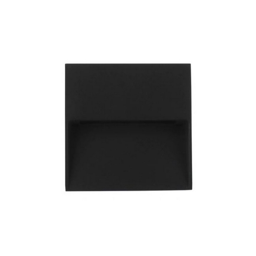 LED2 - LED Väli seinavalgusti STEP ON LED/3W/230V antratsiit IP54