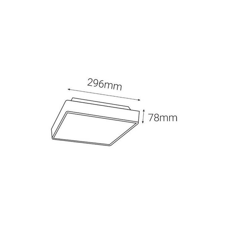 LED2 - LED Välivalgusti anduriga SOLO  LED/16W/230V 3000/4000/6500K IP65