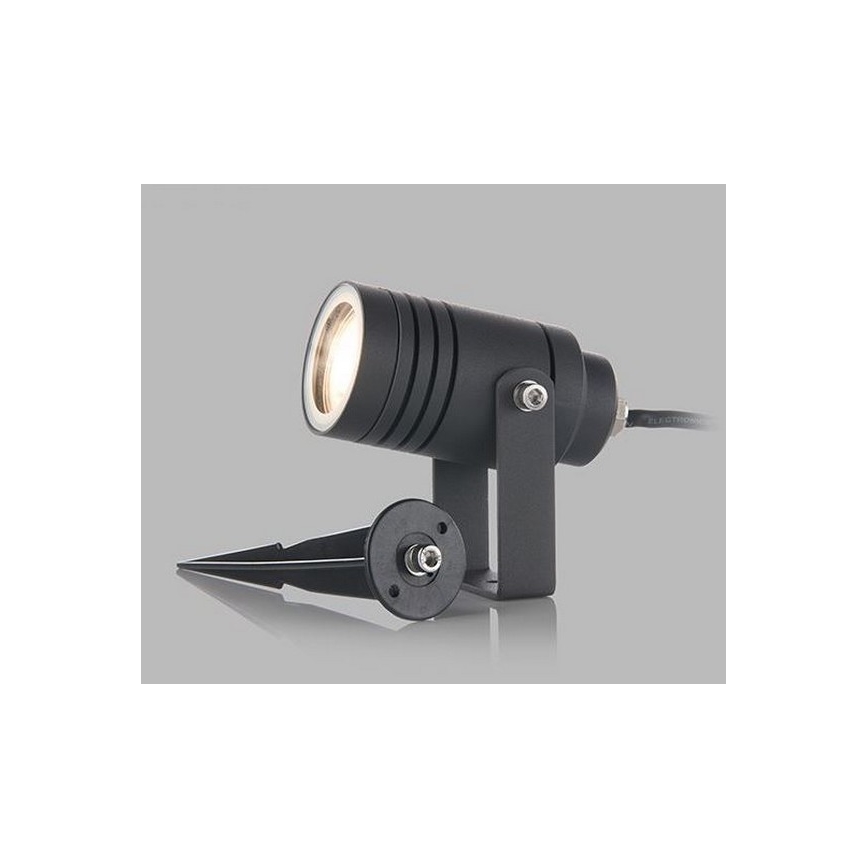 LED2 - Prožektor NAVY 1xGU10/42W/230V antratsiit IP54