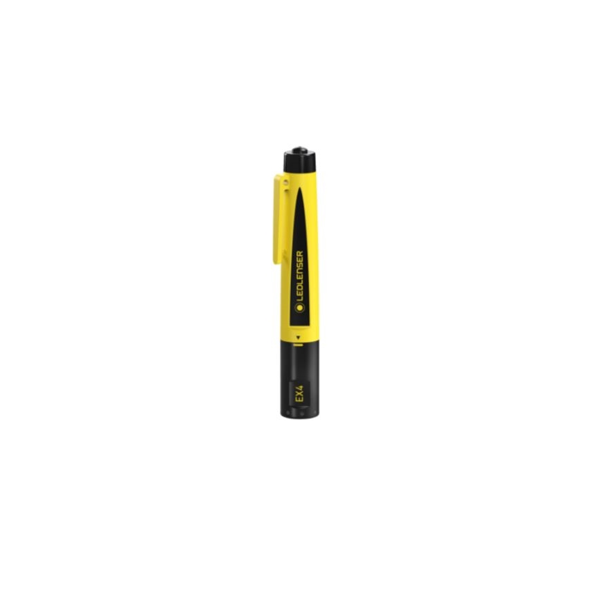Ledlenser EX4 - LED-taskulamp LED/2xAAA IP66 50 lm kollane