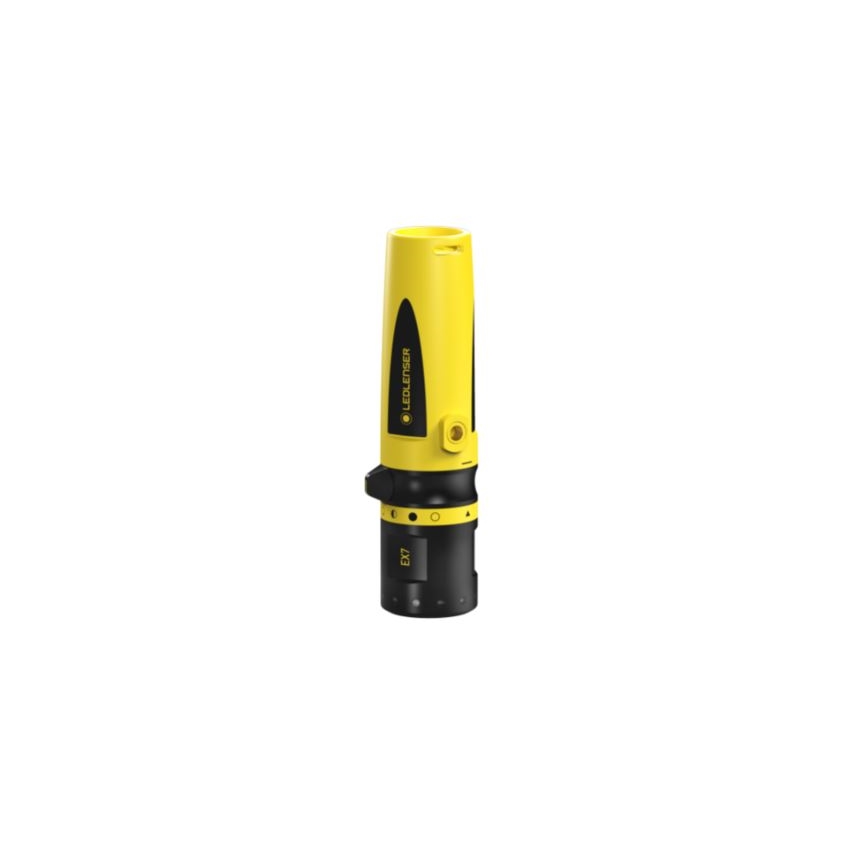 Ledlenser EX7 - hämardatav LED-taskulamp LED/3xAA IP68 200 lm kollane