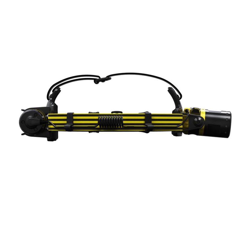 Ledlenser EXH8 - LED hämardatav pealamp LED/3xAA IP66 180 lm 40 h kollane