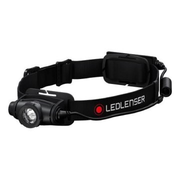 Ledlenser H5R CORE - hämardatav laetav pealamp LED/1800 mAh IP67 500 lm 50 h must