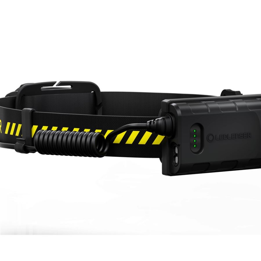 Ledlenser H5R WORK - hämardatav laetav LED-pealamp 1800 mAh, IP67, 500 lm, 45 h, must