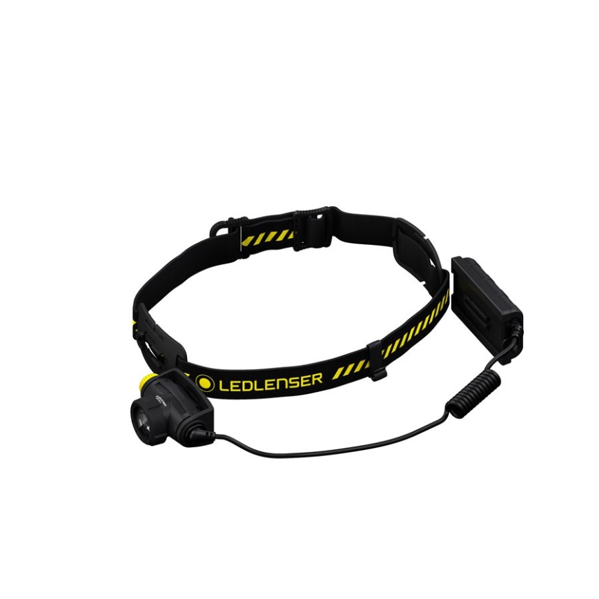 Ledlenser H5R WORK - hämardatav laetav LED-pealamp 1800 mAh, IP67, 500 lm, 45 h, must