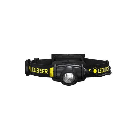 Ledlenser H5R WORK - hämardatav laetav LED-pealamp 1800 mAh, IP67, 500 lm, 45 h, must