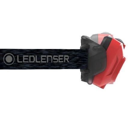 Ledlenser HF4R Core - hämardatav laetav LED-pealamp, 1000 mAh, IP68, 500 lm, 35 h, punane