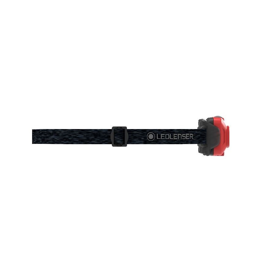Ledlenser HF4R Core - hämardatav laetav LED-pealamp, 1000 mAh, IP68, 500 lm, 35 h, punane