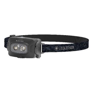 Ledlenser HF4R Core - LED-hämardatav laetav pealamp, 1000 mAh aku, IP68, 500 lm, kuni 35 tundi, must