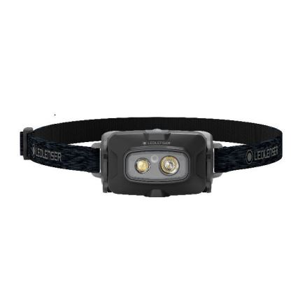 Ledlenser HF4R Core - LED-hämardatav laetav pealamp, 1000 mAh aku, IP68, 500 lm, kuni 35 tundi, must
