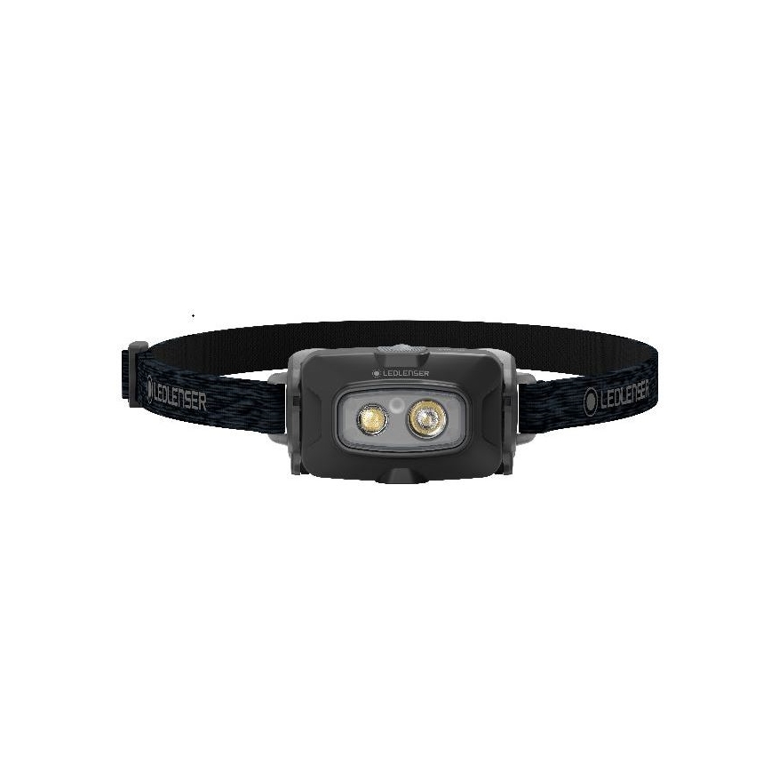 Ledlenser HF4R Core - LED-hämardatav laetav pealamp, 1000 mAh aku, IP68, 500 lm, kuni 35 tundi, must