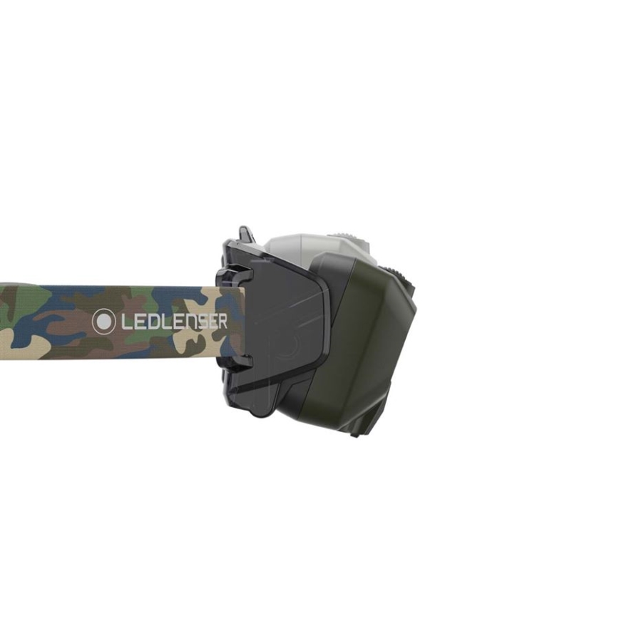 Ledlenser HF8R Core RGB - hämardatav laetav pealamp LED/3700 mAh IP68 1600 lm 90 h roheline