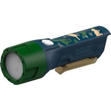 Ledlenser KIDBEAM4 DINO - LED hämardatav laste taskulamp LED/2xAAA IP44 roheline