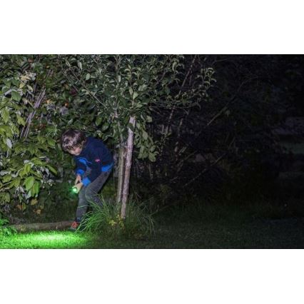 Ledlenser KIDBEAM4 DINO - LED hämardatav laste taskulamp LED/2xAAA IP44 roheline