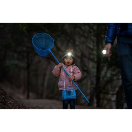 Ledlenser KIDBEAM4 RAINBOW - LED-hämardatav laste taskulamp LED/2xAAA IP44 lilla