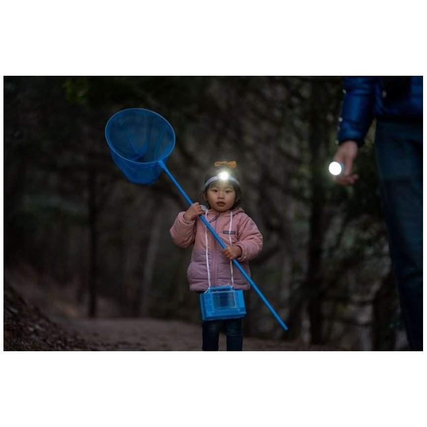Ledlenser KIDBEAM4 RAINBOW - LED-hämardatav laste taskulamp LED/2xAAA IP44 lilla