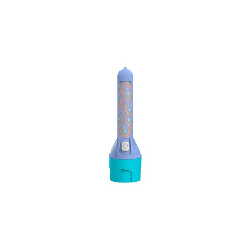 Ledlenser KIDBEAM4 RAINBOW - LED-hämardatav laste taskulamp LED/2xAAA IP44 lilla