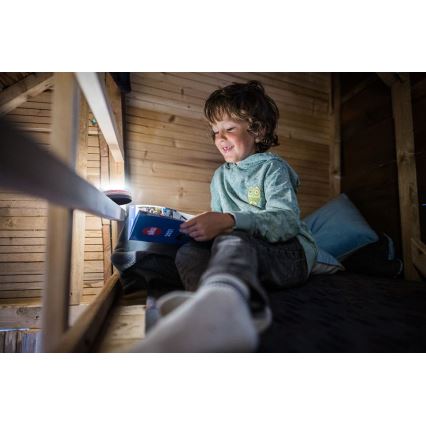 Ledlenser KIDCAMP6 DINO - reguleeritava heledusega LED kaasaskantav lamp, LED/3xAAA, IP44, roheline