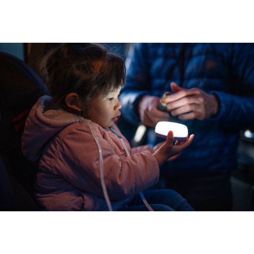 Ledlenser KIDCAMP6 RAINBOW - LED hämardatav kaasaskantav lamp LED/3xAAA IP44 sinine
