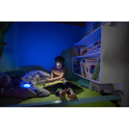 Ledlenser KIDCAMP6 RAINBOW - LED hämardatav kaasaskantav lamp LED/3xAAA IP44 sinine