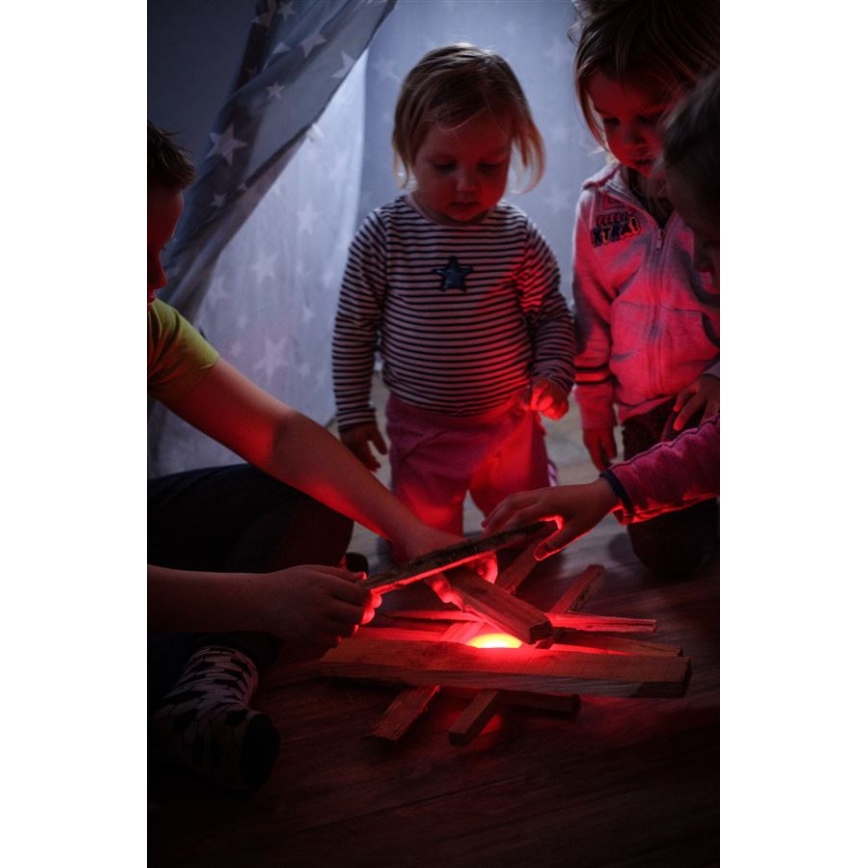 Ledlenser KIDCAMP6 RAINBOW - LED hämardatav kaasaskantav lamp LED/3xAAA IP44 sinine
