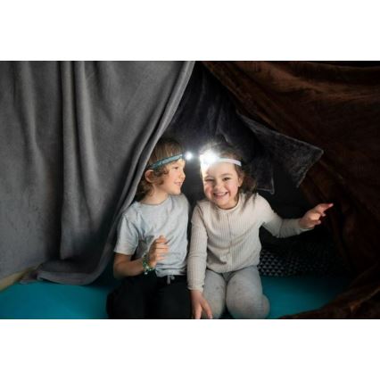 Ledlenser KIDLED2 RAINBOW - hämardatav laste otsmikulamp LED/1xAAA IPX4 40 lm 20h lilla