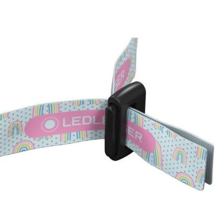 Ledlenser KIDLED2 RAINBOW - hämardatav laste otsmikulamp LED/1xAAA IPX4 40 lm 20h lilla